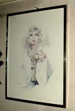 Vintage Framed Large SARA MOON