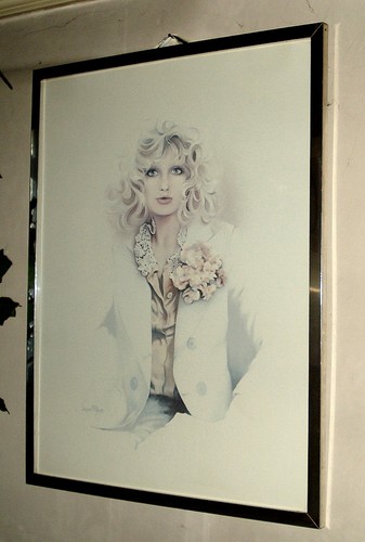 Vintage framed large - framed, sara