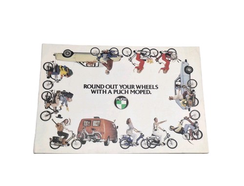 Puch moped foldout - moped,