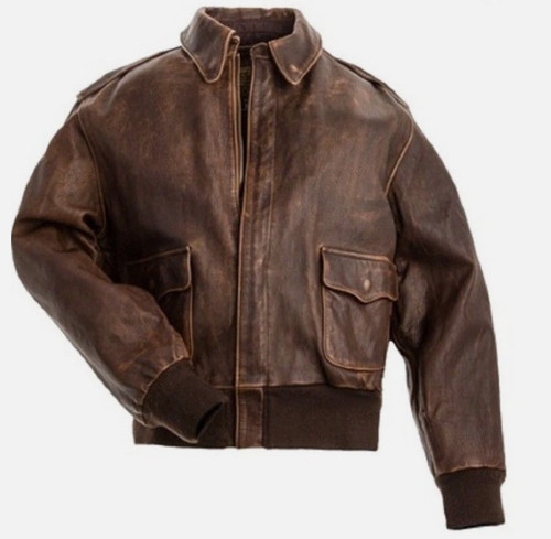Aviator flight jacket - a-2,