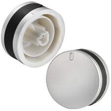 Silver/Black Control Knob