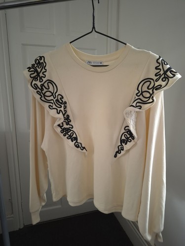 Women cream jumper from zara - women's,