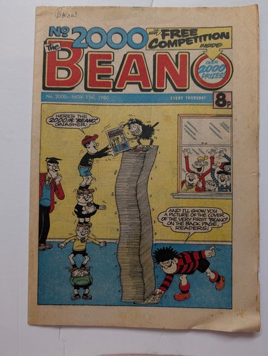 Beano comic 2000 november - 2000,,