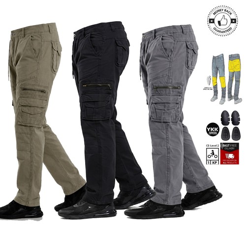 Motorbike cargo trouser aramid - cargo,