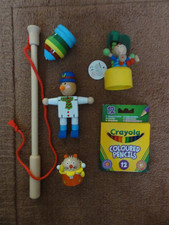 Boys wooden toy bundle