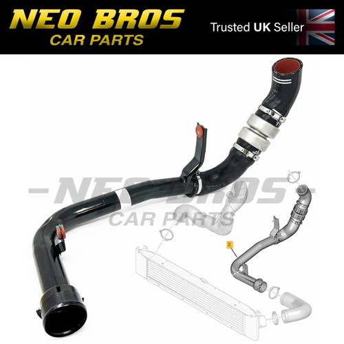 New left intercooler hose - new,