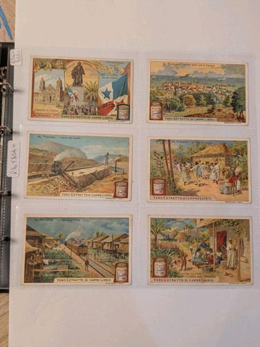 Liebig set f834 trade cards - liebig,