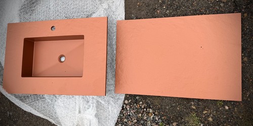 Quare frame counter basin - quare,