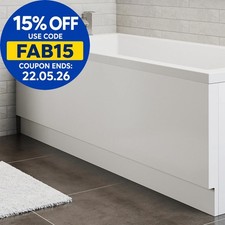 1800mm side front bath panel - side,