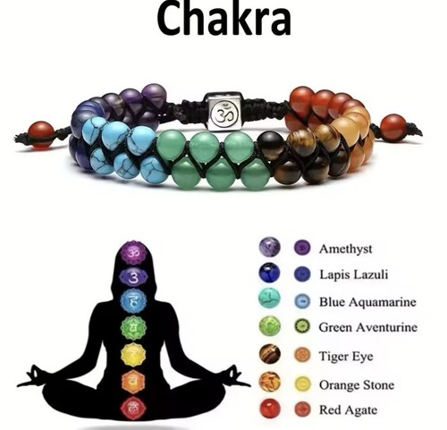 Chakra bracelet crystal - chakra,