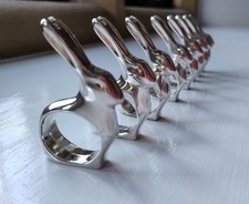 Silea Silver Plated Bunny