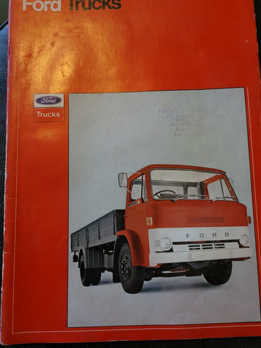 1971 ford trucks full colour - 1971,