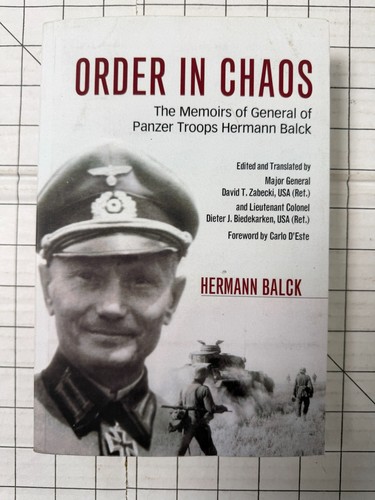 Order chaos the memoirs - in, of