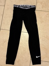 Boys Nike Pro Skins Dri-fit Size L Black Base Layer