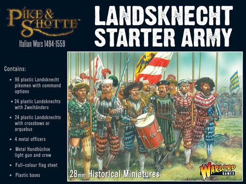 Pike and shotte landsknecht - shotte,