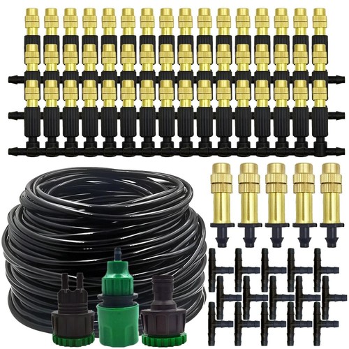 Outdoor misting cooling system - misting,