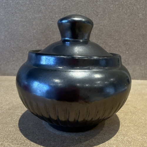 Prinknash grey ceramic round - prinknash,