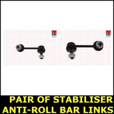 Pair of Stabiliser Anti-Roll Bar Link Rear Left Right Fits VOLVO S60 S90 V60