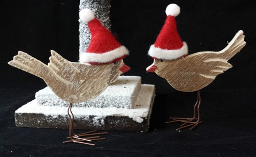 Standing wooden christmas - x,