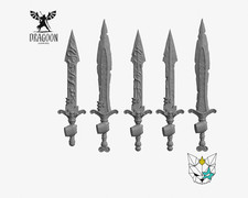 Daemon Power Swords. Custom