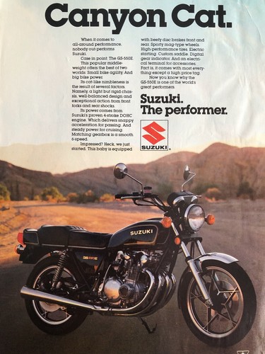 Vintage 1979 suzuki - suzuki, gs
