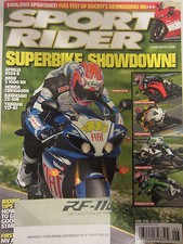 Sport Rider Magazine June 2010 Superbike Showdown Aprilia RSV4 R BMW S 1000 RR