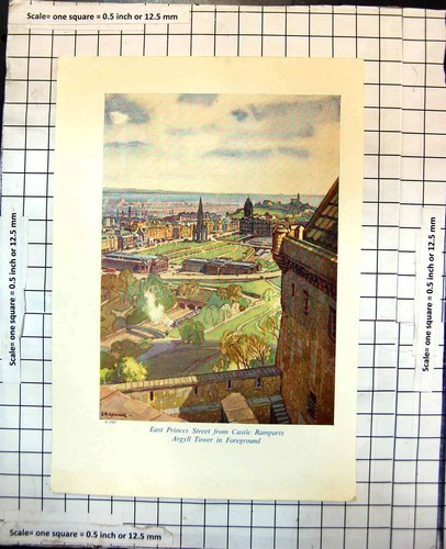 Old print east - princes, streeet