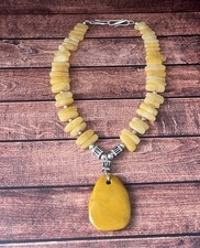 Vintage baltic amber egg yolk - baltic,