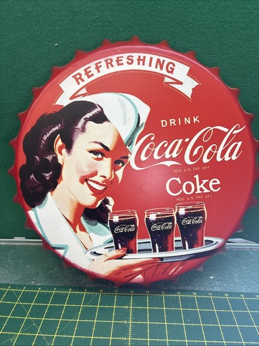 Coca cola lady - coca-cola, retro/vintage