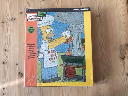 The simpson photomosaic jigsaw - simpson,