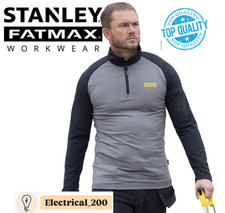 Stanley Fatmax Men's Stretch Mid Layer Jacket -WORKWEAR - Polyester