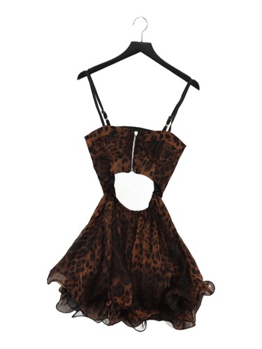 Unif mini dress brown - mini,