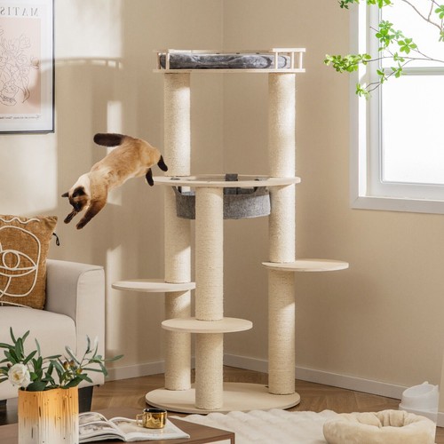 150cm multi tier cat tree - multi-tier,