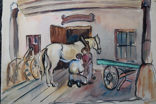 Vintage art muriel wheaton - by,