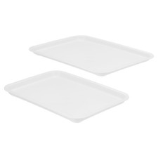 12x9" Fast Food Tray Plastic