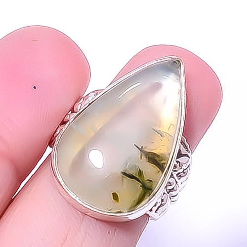 Prehnite gemstone handmade - prehnite,