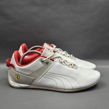 Puma Scuderia Ferrari Drift Cat 5 Ultra Shoes Mens 11 White Racing Driving
