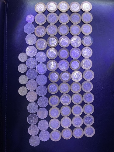 Mixed british decimal coin - uk,
