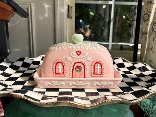 Ceramic house novelty covered - ceramic,