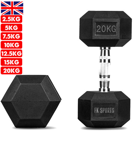 Hex dumbbells set 5kg - set, 2.5kg-30kg