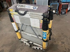 Zarges Teletower Aluminium Telescopic Scaffold Tower Podium with Toeboards Build