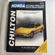 HONDA ACCORD & PRELUDE 1984-95