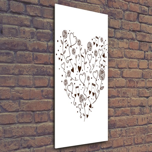 Tulup glass print wall art - wall,