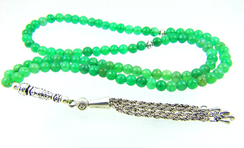 Green emerald zumurd - green, 5.5mm