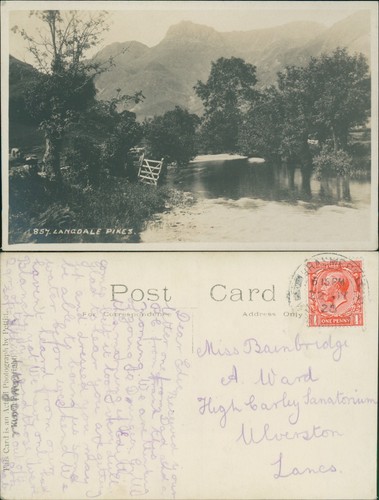 Langdale pikes 857 real photo - pikes,