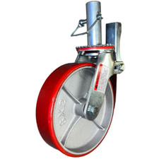 Scaffold Caster 8" x 2" Red