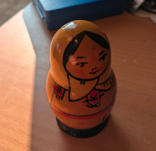Hand Painted Vintage Russian