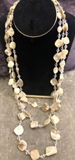 3 Strand Genuine Shell Layered