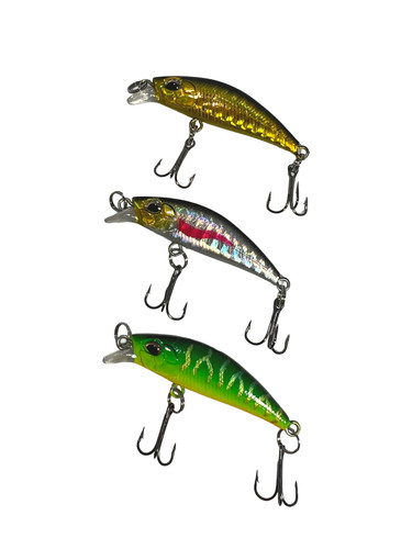 3pcs minnow fishing lure set - fishing,