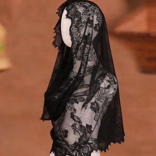 Catholic mantilla veil chapel - catholic,